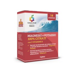 Magnesio y Potasio 100% citratos con 9 vitaminas B OPTIMA NATURALS