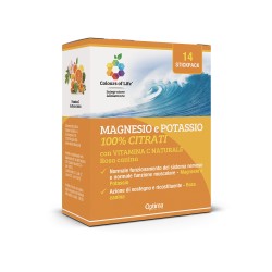 Magnesio y Potasio 100% citratos con Vitamina C OPTIMA NATURALS