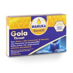 Manuka Benefit Gola Throat 20 tablets OPTIMA NATURALS