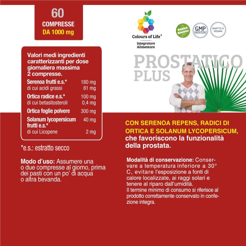 Prostatico Plus 60 compresse %separator% %brand%