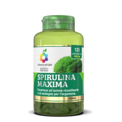 Spirulina MÁXIMA 120 comprimidos %separator% %brand%